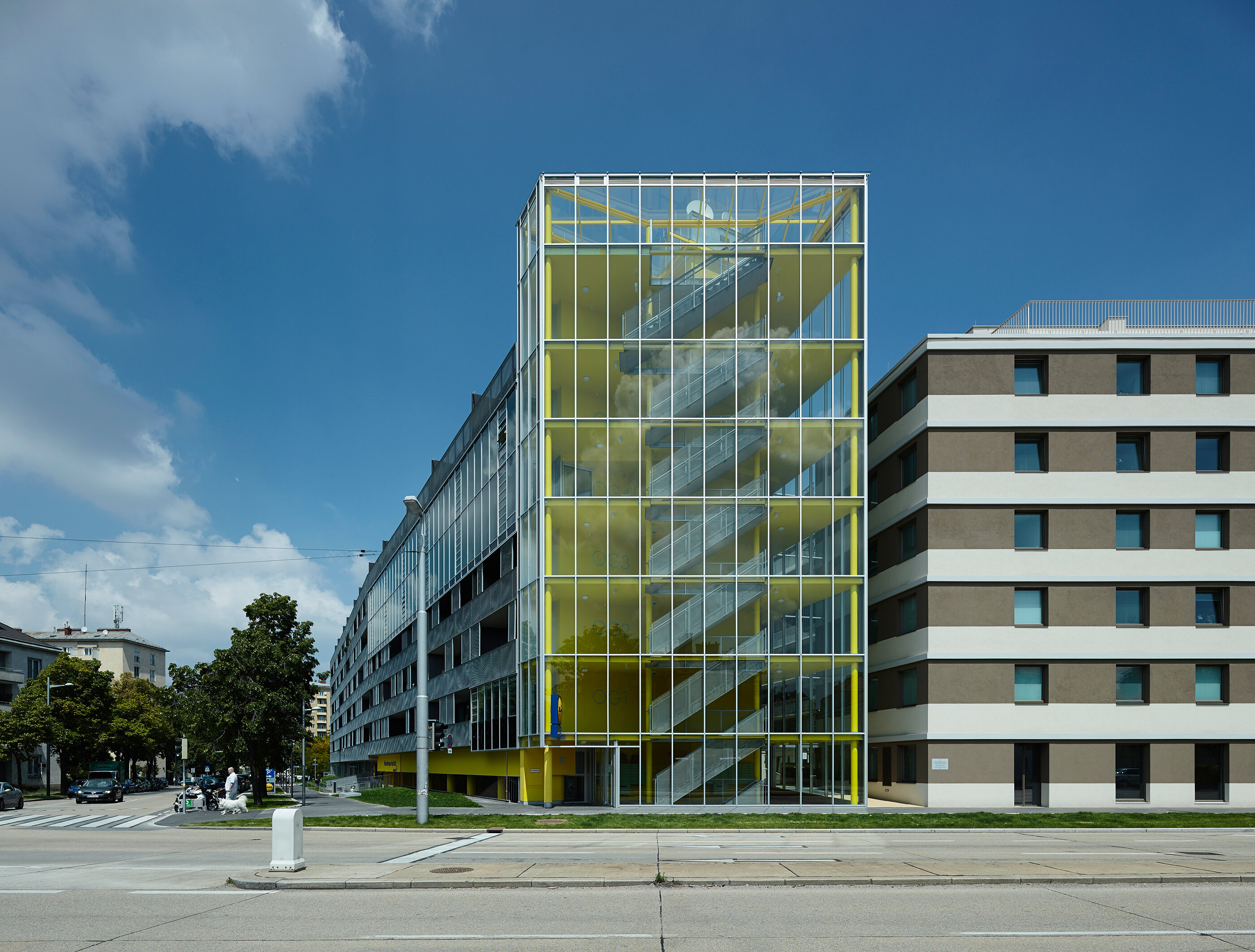 Ansicht Wohnhaus Raxstraße / Wien 10