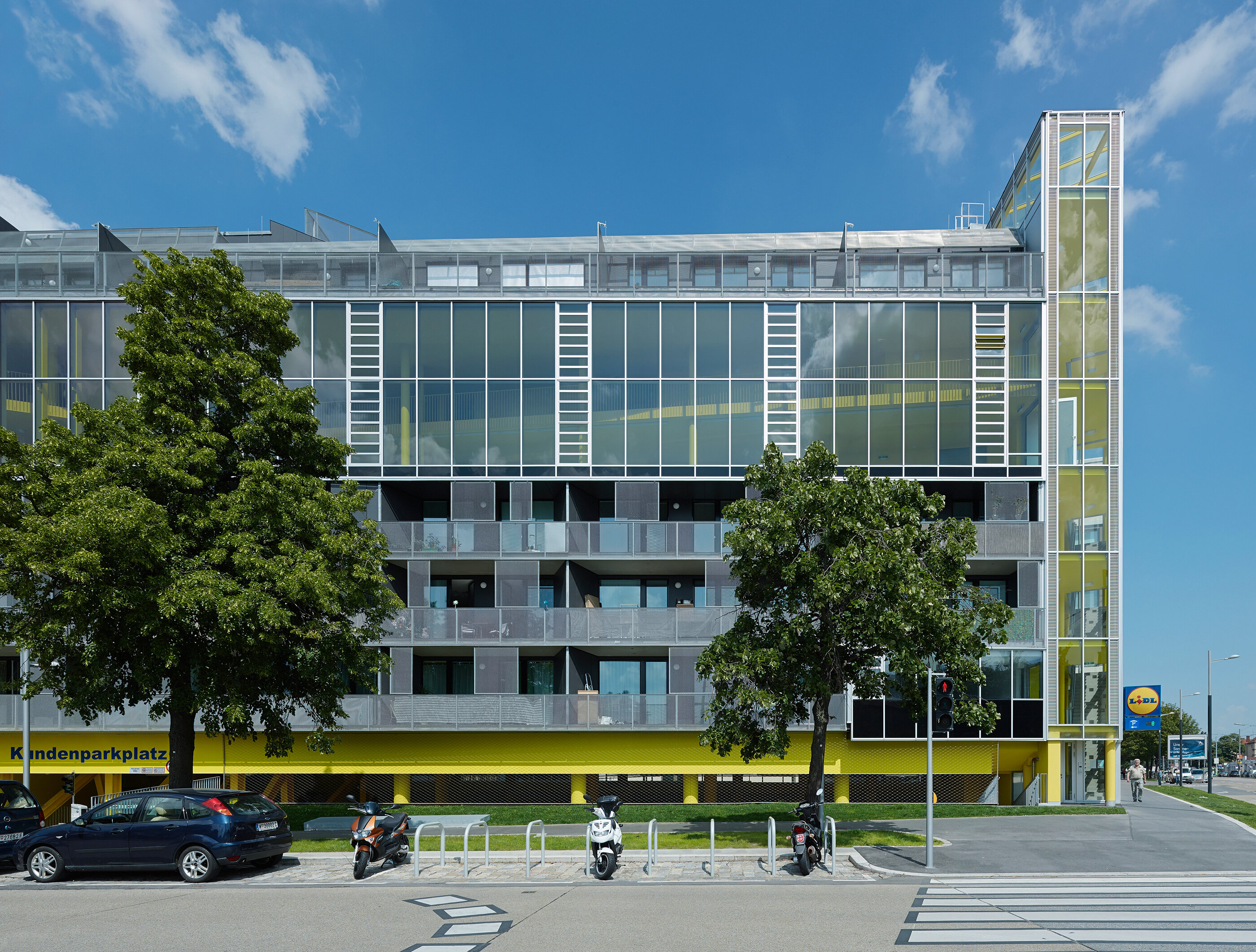 Ansicht Wohnhaus Raxstraße / Wien 10