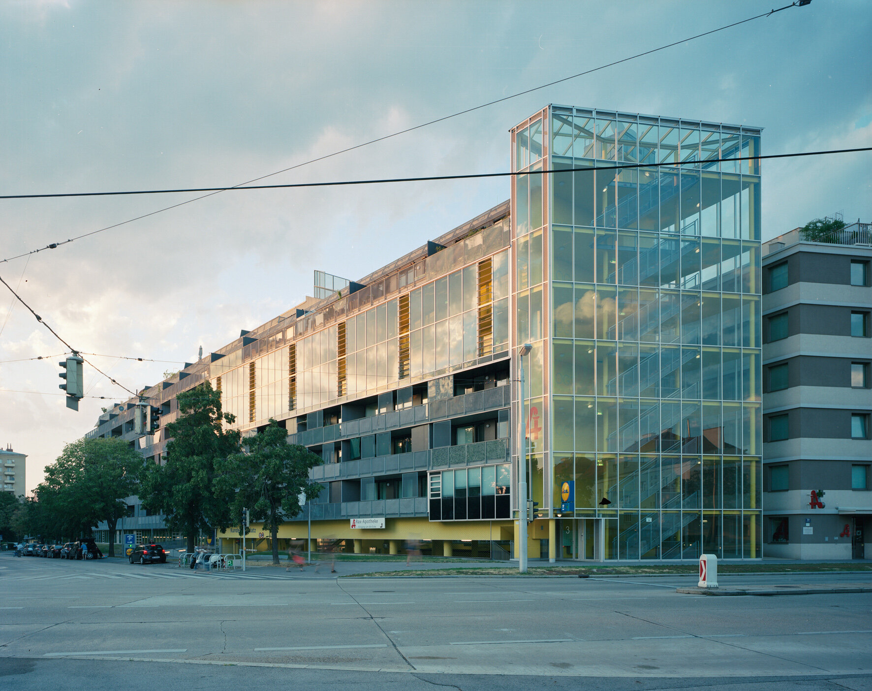 Ansicht Wohnhaus Raxstraße / Wien 10