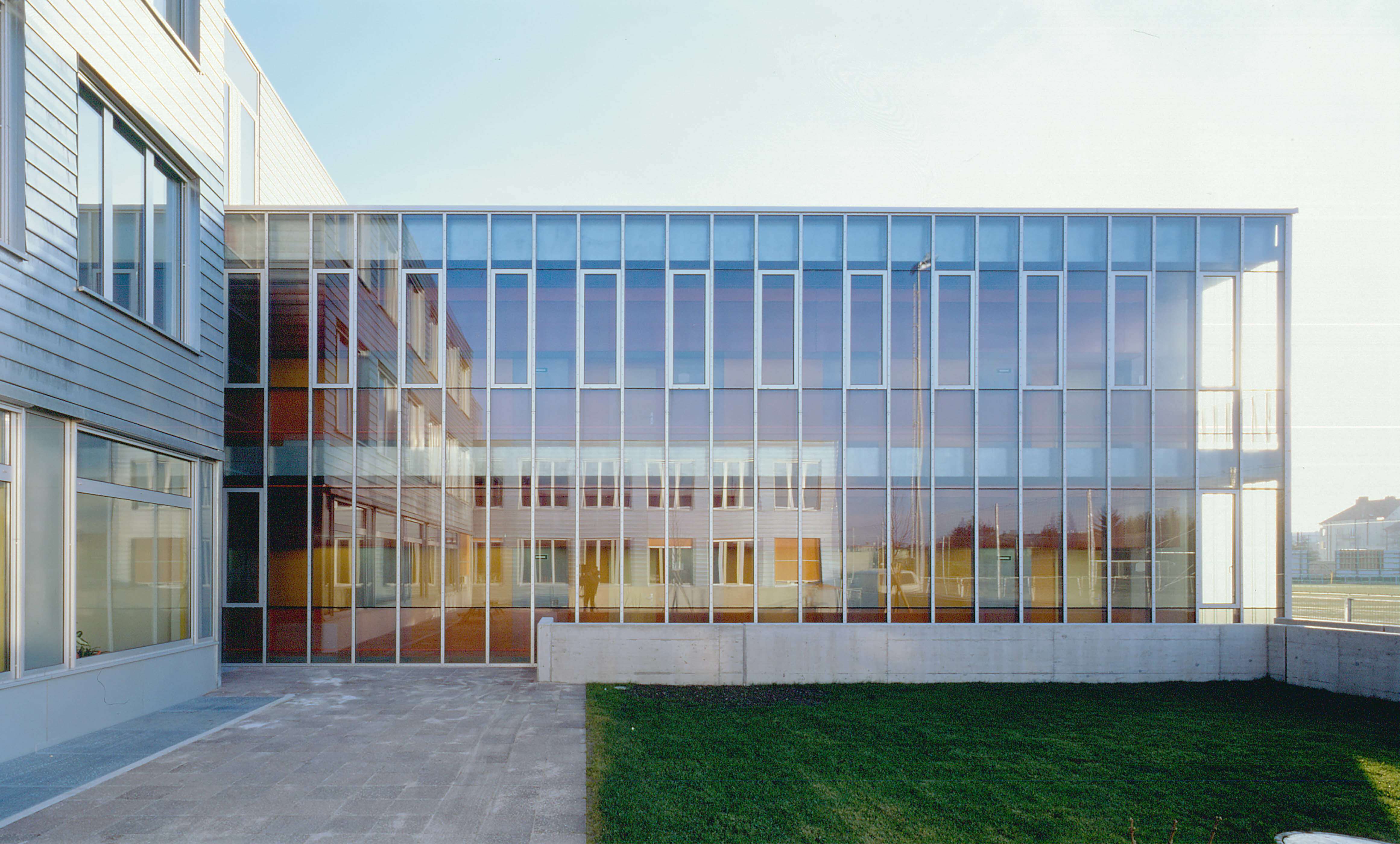 Ansicht Schule Zehdengasse / Wien 21