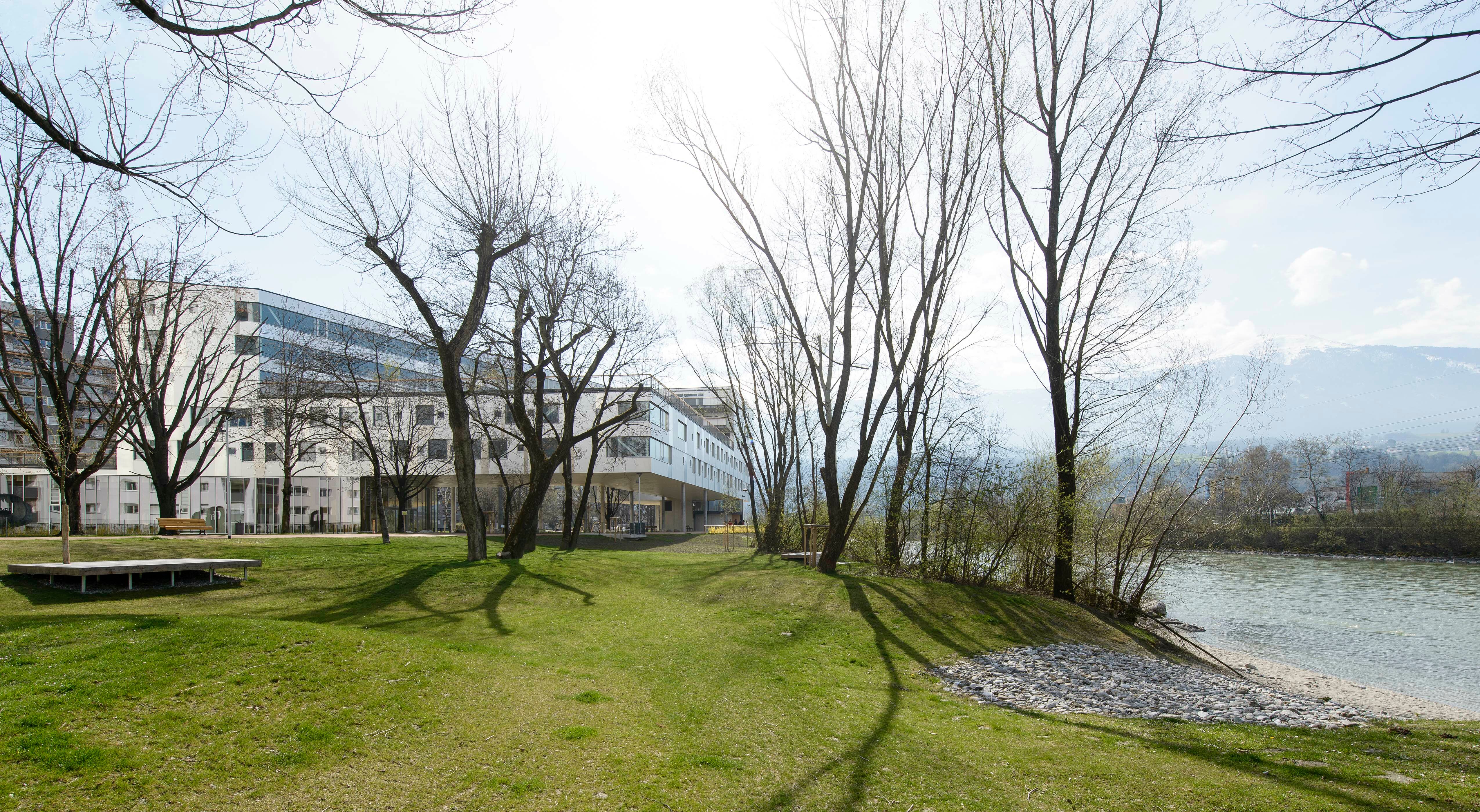 Ansicht Wohnheim Olympisches Dorf / Innsbruck / Tirol