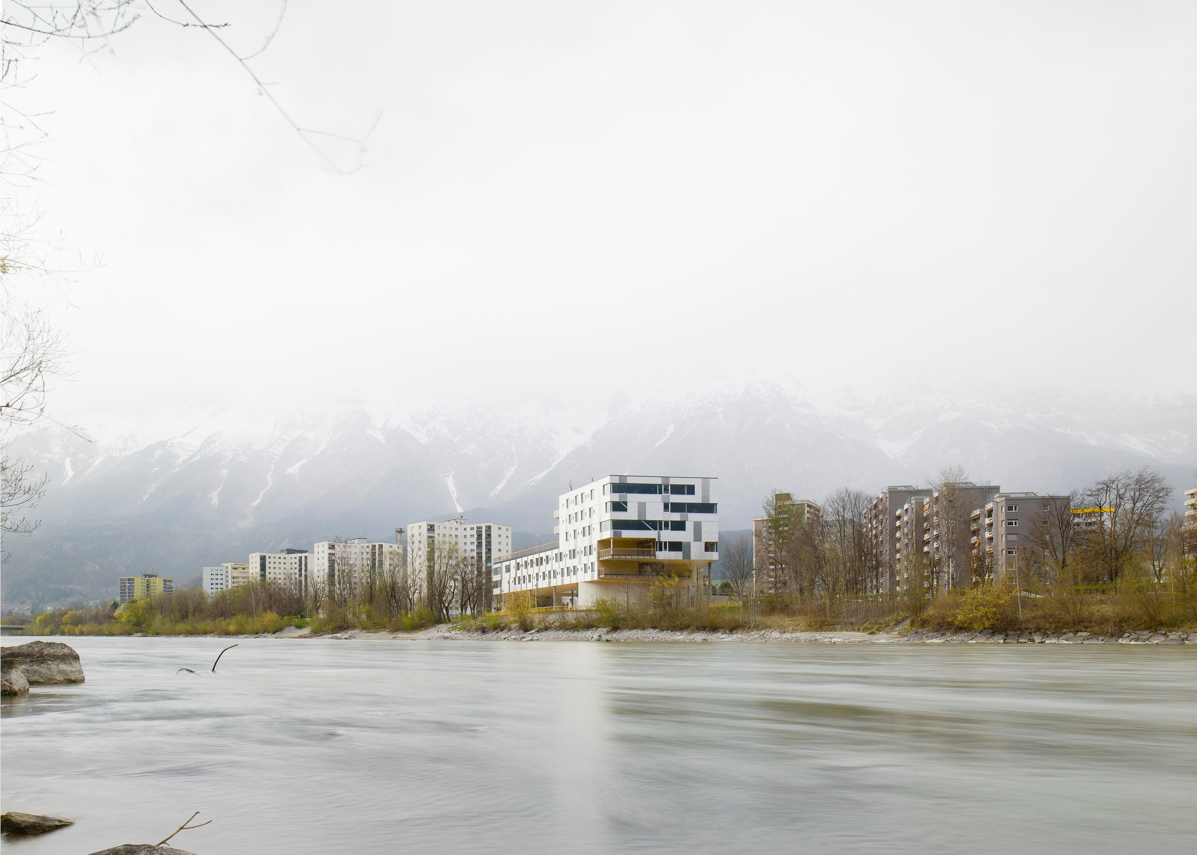 Ansicht Wohnheim Olympisches Dorf / Innsbruck / Tirol