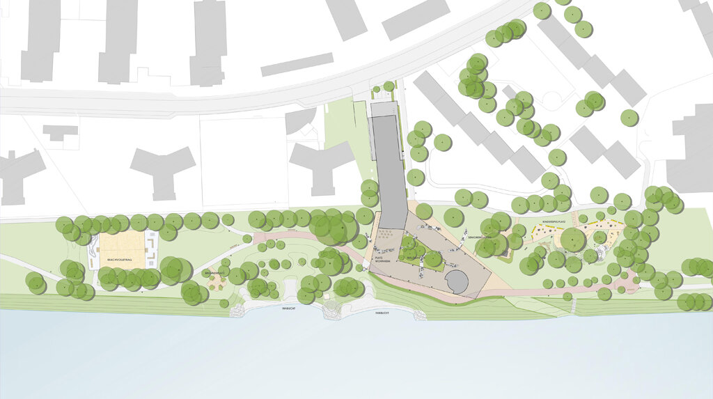 Landschaftsplan Wohnheim Olympisches Dorf / Innsbruck / Tirol