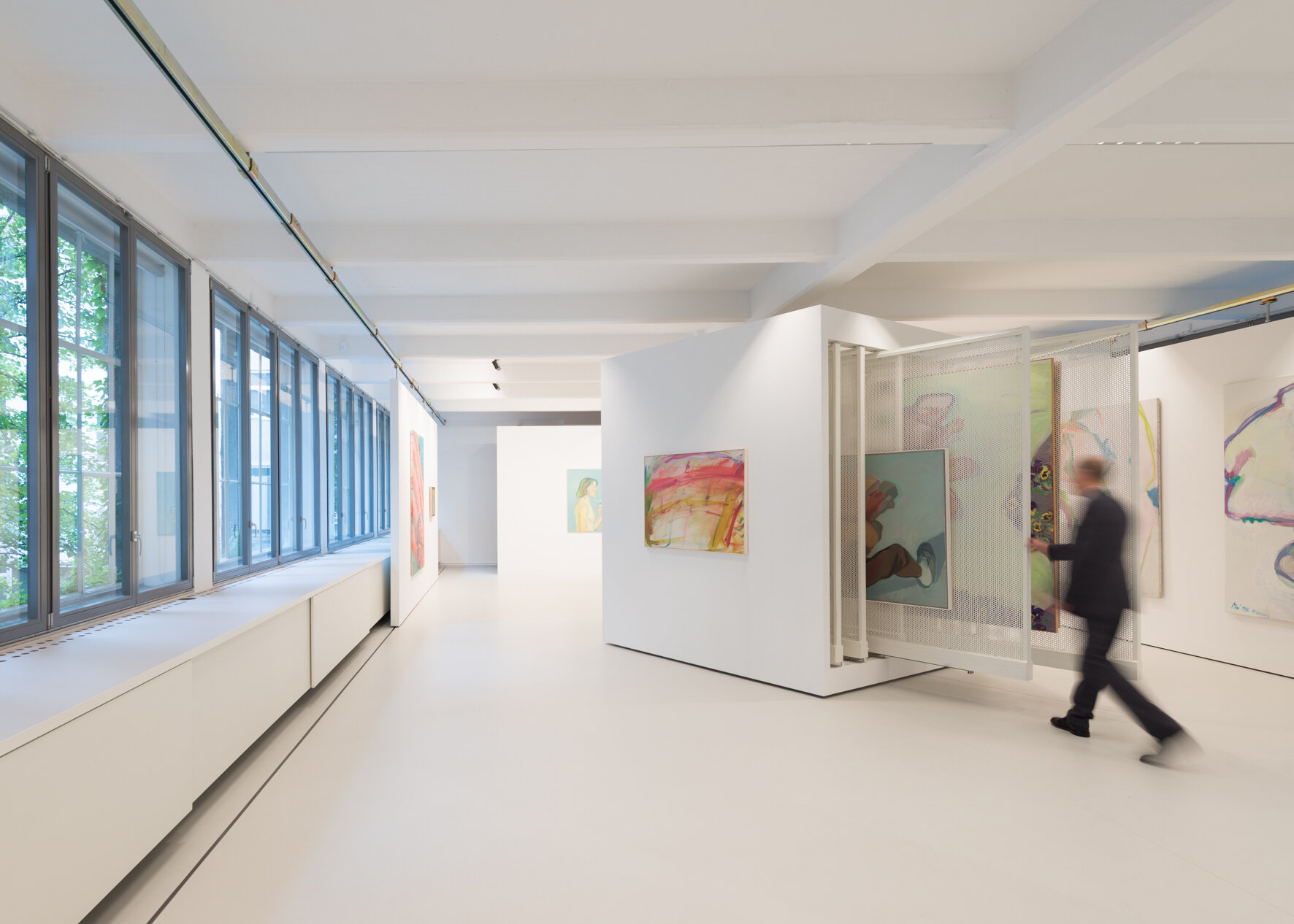 Innensicht Maria Lassnig Stiftung / Wien 14