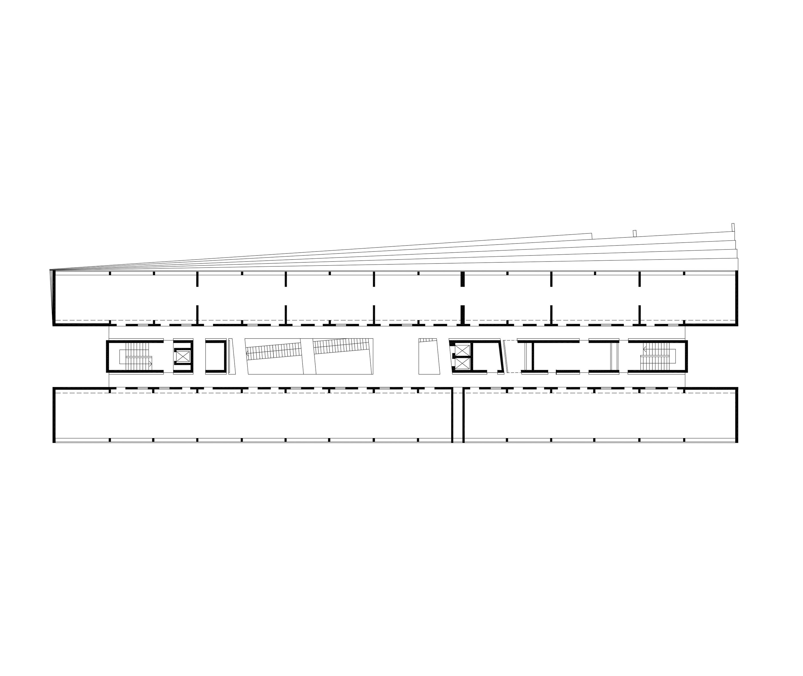 Grundriss Zentrales Bauamtsgebäude Graz / Steiermark