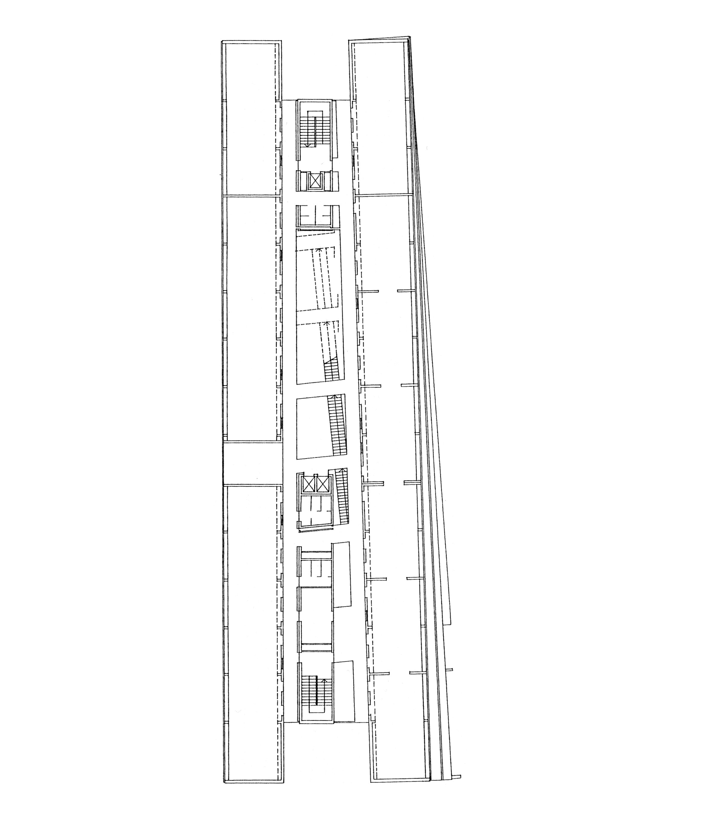 Grundriss Zentrales Bauamtsgebäude Graz / Steiermark