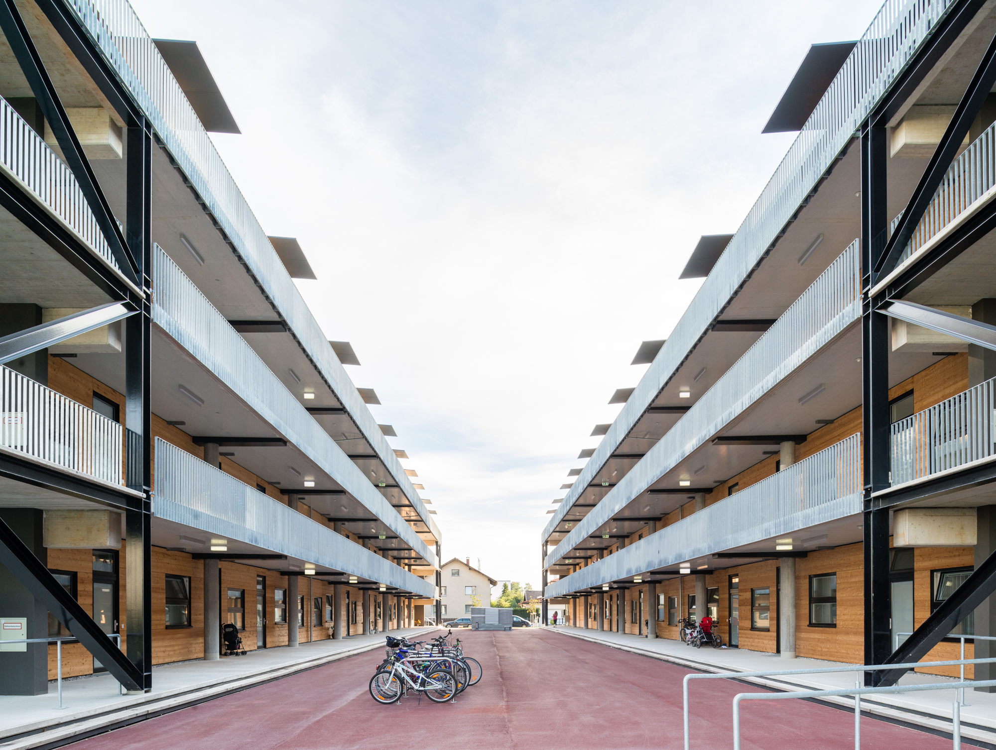 Ansicht Wohnbau Maximilianstraße / St. Pölten